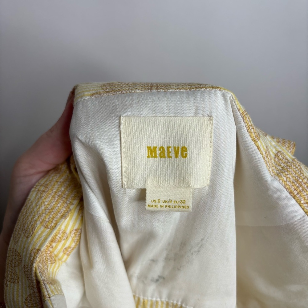 Anthropologie Maeve Cafe Dress size 0 - Picture 11 of 12